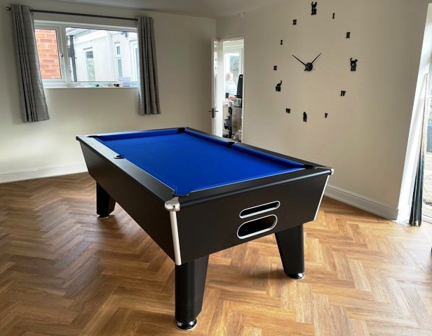 Classic Pool Table 7ft - Ball Return End