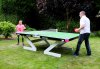 Butterfly Ultimate Outdoor Table Tennis Table - Action Picture