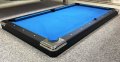 HomeGames 6ft Folding Leg Pool Table - Only 12cm Deep When Folded Flat
