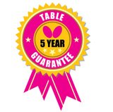 5 Year Table Guarantee