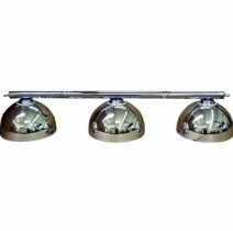 Chrome Canopy Lighting Set - Includes Bar and 3 Shades