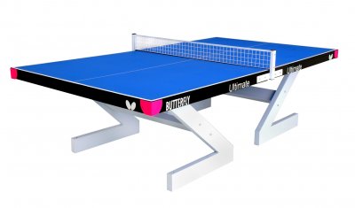 Butterfly Ultimate Outdoor Table Tennis Table - Blue