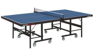 Stiga Privat Roller CSS Indoor Table Tennis Table - Blue