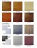 Sam Pool Table Finishes - Swatch Card