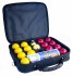 Aramith Pro Cup UK Red and Yellow Balls in Case