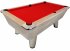 Oak Winner Pool Table with Red cloth 