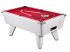 Aluminium Winner Pool Table Finish with Red Cloth 