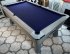 Omega Pro Pool Table - Grey Oak Cabinet with French Navy Smart Cloth 