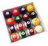 Spots and Stripe UK Pool Balls - 2 Inch Size