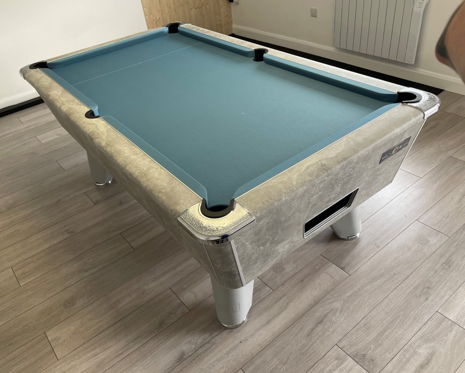 7ft Italian Grey Supreme Winner Table with Strachan 861 Speed Cloth