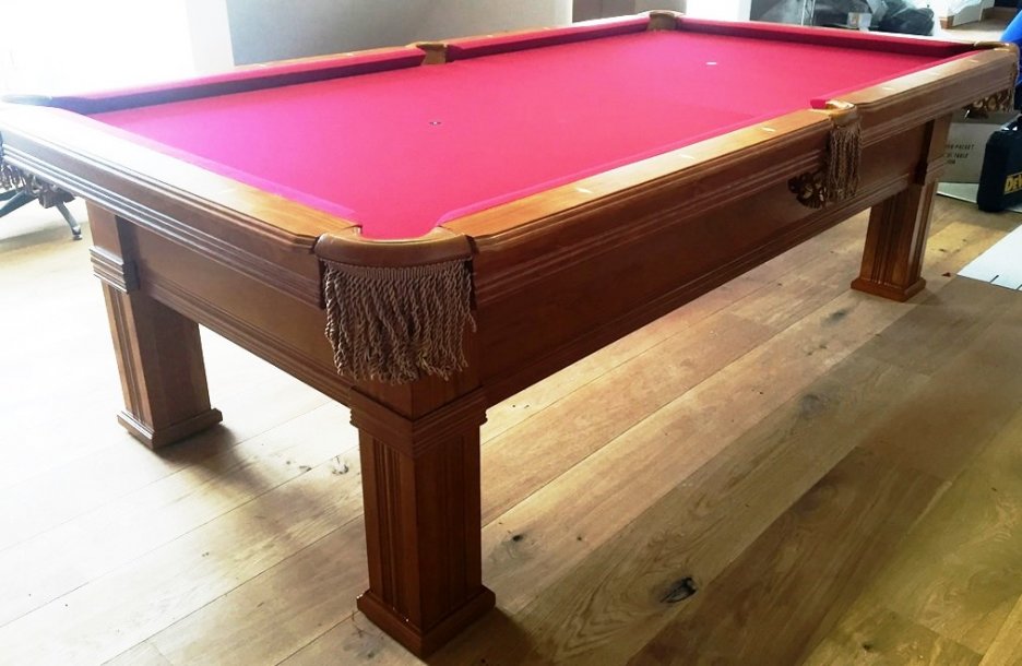 Dark Oak Dynamic Bern Pool Table