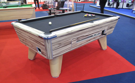 Supreme Winner Artwood Pool Table - Exhibition Installation