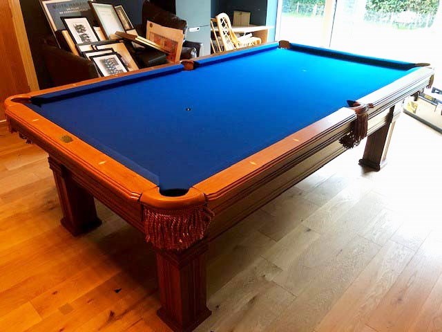 8ft Dark Oak Dynamic Bern Pool Table