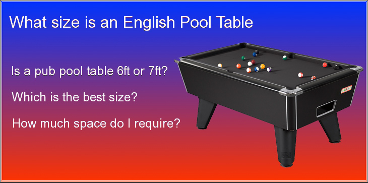 Pool Table Room Size Guide Home, What Is A Pub Size Pool Table