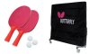 Butterfly Spirit 12 Outdoor Rollaway Table Tennis Table - Folded
