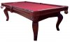 Dynamic Salem 8ft Pool Table - Fitted with STANDARD Burgundy Cloth