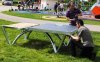 Cornilleau Park Outdoor Static Table Tennis Table - Assembly