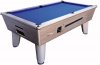 Optima Classic Coin Operated Pool Table - Silver Cabinet Finish