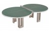 Butterfly F8 Polymer Concrete Table Tennis Table - Granite Green