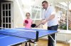 Butterfly Compact 16 Indoor Table Tennis Table - Action Photo