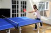 Butterfly Compact 16 Indoor Table Tennis Table - Action Photo