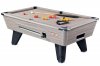 Driftwood Winner Pool Table Finish with Taupe Cloth