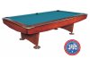 Dynamic II Pool Table - Brown Table with Simonis Electric Blue Cloth