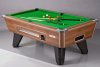Supreme Winner Coin Operated Pool Table - Walnut Mechanical Table