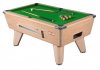 Supreme Winner Coin Operated Pool Table - Oak Table with Electronic Mech