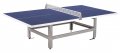 Butterfly S2000 Polymer Concrete/Steel Table Tennis Table - Blue - Squared Corners