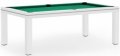 Dynamic Mozart White Pool Dining Table with STANDARD Cloth