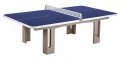 Butterfly B2000 Outdoor Standard Concrete Table Tennis Table - Blue - Rounded Corners