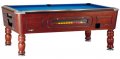 SAM Balmoral Coin Operated Mahogany Pool Table