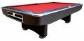 Dynamic Competition Table - Black Cabinet with Simonis Red Cloth