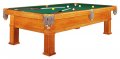 Dynamic Bern in Dark Oak - Fitted with Simonis Yellow Green Cloth