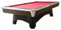 Dynamic Hurricane Black 9ft Table - Fitted with Simonis Red Cloth