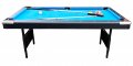 HomeGames 6ft Folding Leg Pool Table