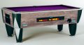 Sam Atlantic Coin Operated Pool Table - Blue Oak Cabinet Finish