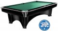 Dynamic III Pool Table - Black with Simonis Yellow Green Cloth