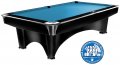 Dynamic III Pool Table - Black with Simonis Tournament Blue Cloth