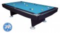 Dynamic II Pool Table - Black Gloss Table with Simonis Electric Blue Cloth