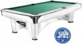 Dynamic III Pool Table - Brown with Simonis Yellow Green Cloth