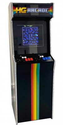 HG Arcade Upright Games Machine - Front View