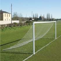 Aluminium 9v9 Socketed Football Goal Package (no back supports)