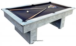 Torino Slate Bed Pool Table