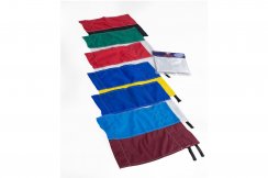 2 Colour Corner Flags - Pack of 5