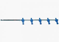 Garlando 5 Man Football Table Rod in Blue