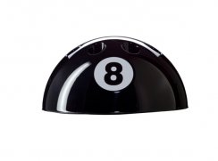 8 Ball Pool Cue Rack in Black