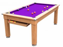 Gatley Traditional Pool Dining Table - Oak or White
