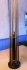 Brushed Steel Black Cue Stand